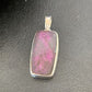 Navajo Purple Sugilite Pendant | Sterling Silver Pearls | 1.50" | Authentic Native American Handmade | 10931