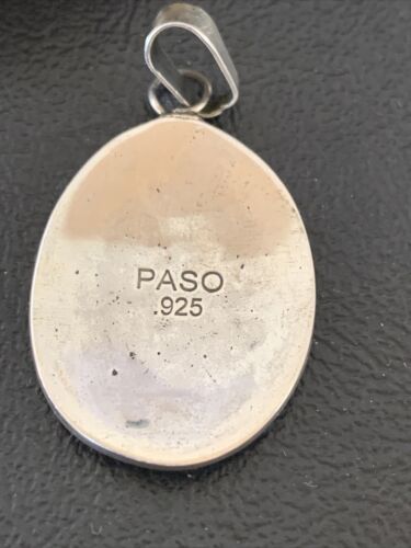 Native American Kokopelli Pendant | Hopi Stamped Sterling Silver | Handmade | 1396