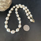 Native American White Freshwater Pearl Necklace | Gold Filled Beads | 20" | 14322