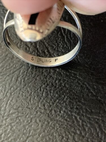 Navajo Shadowbox Blue Kingman Turquoise Ring | Sterling Silver | Sz 6 | Authentic Native American Handmade | 12457