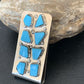 Navajo Handmade Turquoise Money Clip | Sterling Silver | Authentic Native American | 11594