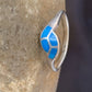 Southwestern Old Pawn Navajo Blue Turquoise Ring | Sterling Silver | Sz 7 | 10844