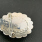 Authentic Native American Navajo Pin | Sterling Silver Stamped Design | Handmade | 1207
