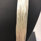 Heishi Liquid 100-Strand Necklace | Sterling Silver Tubes | 30" | 14703