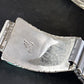 Authentic Navajo Men's Wristwatch | Blue Turquoise Inlay | Sterling Silver Tips | Native American Jewelry | 14395