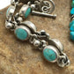 Native American Turquoise Nugget Necklace, Earrings & Bracelet Set | Sterling Silver | Handmade Navajo Jewelry | 3145