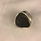 Native American Green Turquoise Ring | Sterling Silver | Sz 11 | 3439