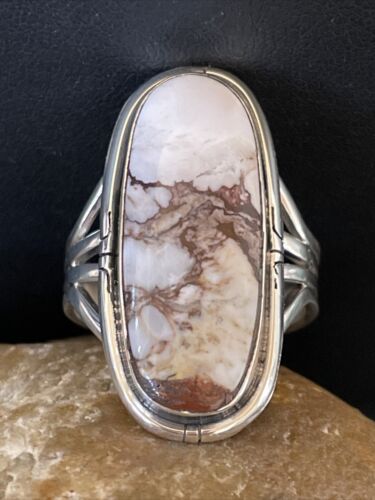 Navajo Wild Horse Turquoise Ring | Sterling Silver | Sz 11 | Authentic Native American Handmade | 1879