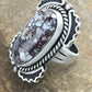 Navajo Wild Horse Turquoise Ring | Sterling Silver | Sz 7 | Authentic Native American Handmade | 12063