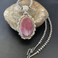 Navajo Pearls Purple Spiny Oyster Pendant Necklace | Sterling Silver | Authentic Native American Handmade | 10701