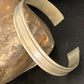 Navajo Sterling Silver Stamped Cuff Bracelet | Authentic Native American Handmade | 13675