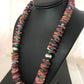 Authentic Native American Navajo Necklace | Purple Spiny Oyster & Turquoise | Sterling Silver | 24" Graduated