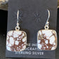 Southwestern Women's Navajo Wild Horse Earrings | Sterling Silver | Authentic Native American Handmade | 12783