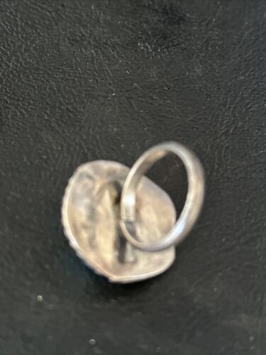 Navajo Blue Kingman Turquoise Ring | Sterling Silver | Sz 5 | Authentic Native American Handmade | 14701