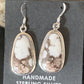 Native American Women's Wild Horse Earrings | Sterling Silver | Navajo Handmade | 14085