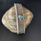 Navajo Blue Turquoise Hair Barrette | Sterling Silver | 4" | Authentic Native American Handmade | 13731