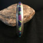 Men's Navajo Sterling Silver Inlay Bracelet | Turquoise Sugilite Lapis | Authentic Native American Handmade | 11703