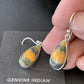 Native American Navajo Bumblebee Jasper Earrings Set | Sterling Silver | Handmade | 1560