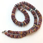 Navajo Purple Spiny Oyster & Turquoise Necklace | Sterling Silver | Authentic Native American | 32" | 8886