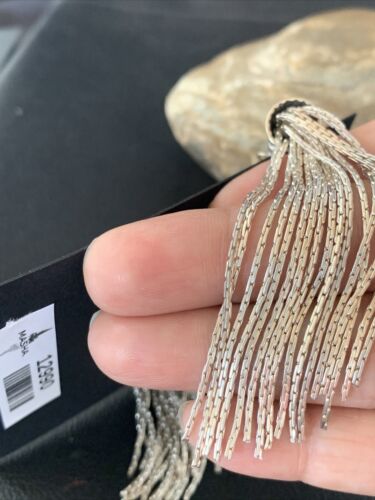 Old Pawn Southwestern Chandelier Dangle Earrings | Sterling Silver | 1" | 12990