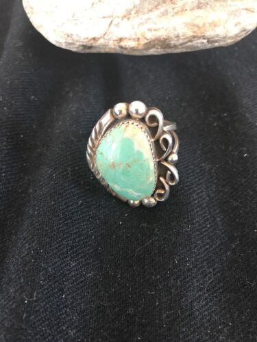Navajo Men's Sterling Silver Ring | Albert Cleveland | Sz 12.25 | Authentic Native American Handmade | 3474