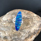 Native American Navajo Blue Opal Inlay Ring | Sterling Silver | Sz 4.5 | 8383