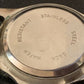 Authentic Native American Hopi Sterling Silver Watch Tips Band | Bear Paw Design | Vintage Men's Jewelry | Old Pawn | 1446