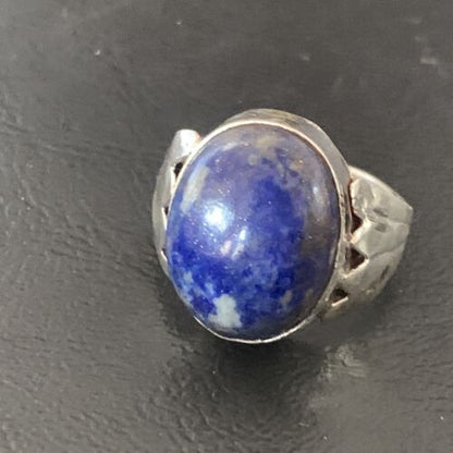 Native American Men's Navajo Sodalite Ring | Sterling Silver | Sz 10 | 11897