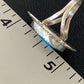Southwestern Navajo Blue Kingman Turquoise Ring | Sterling Silver | Sz 7 | 12956
