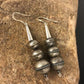 Navajo Sterling Silver Handmade Pearls Earrings | 1.5" | 10201