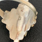 Navajo Orange Spiny Oyster Cluster Ring | Authentic Native American Sterling Silver | Multi-Stone | Sz 7.5 | 11926