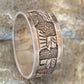 Native American Navajo Stamped Sterling Silver Pueblo Ring | Sz 10.5 | 11984