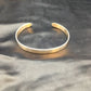 Native American Handmade Band Bracelet | Navajo Sterling Silver | 8934