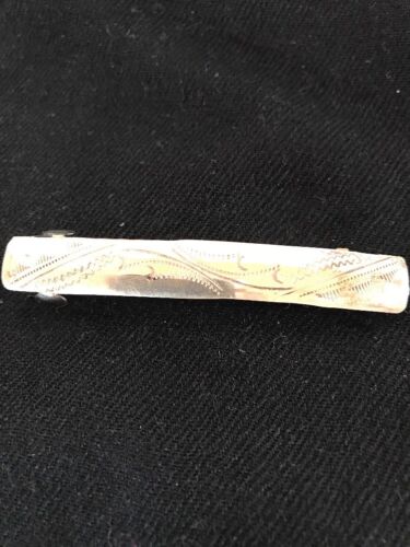 Navajo Hair Barrette | Stamped Sterling Silver | 2.5" | Authentic Native American Handmade | 14192
