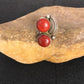 Navajo Apple Coral Sponge Ring | Sterling Silver Multi-Stone | Sz 9.25 | Native American Handmade |  8857