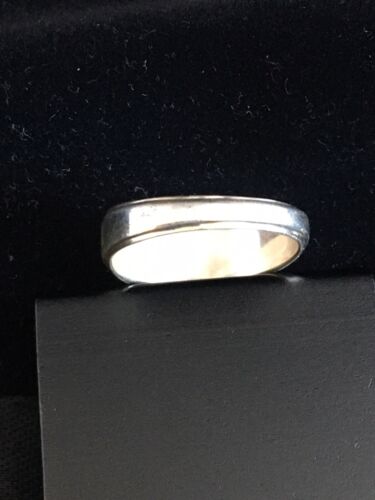 Native American Men's Navajo Opal & Black Onyx Inlay Ring | Sterling Silver | Sz 10 | 1600