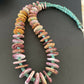 Navajo Purple Spiny Turquoise Necklace | Sterling Silver | Authentic Native American | 24" | 11306