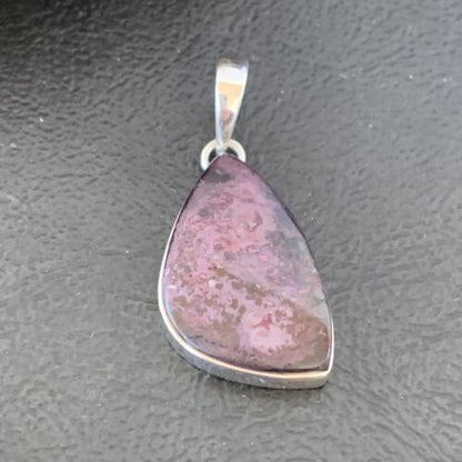Southwestern Navajo Purple Sugilite Pendant | Sterling Silver | 1.25" | 10938