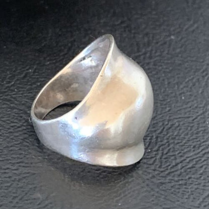 Native American Old Pawn Navajo Ring | Sterling Silver | Sz 4.5 | Handmade | 10410 - Masha USA