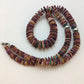 Navajo Purple Spiny Oyster & Turquoise Necklace | Sterling Silver | Authentic Native American | 32" | 8886