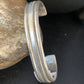 Old Pawn Southwestern Stamped Cuff Bracelet | Navajo Sterling Silver | Authentic Native American Handmade | 13831