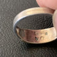 Navajo Green Gaspeite Inlay Ring | Sterling Silver | Sz 7 | Authentic Native American Handmade | 12463