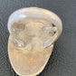 Native American Old Pawn Navajo Black Onyx Ring | Sterling Silver | Sz 7 | 11947