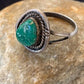 Native American Turquoise Navajo Old Pawn Ring | Sterling Silver | Sz 8.75 | 4714