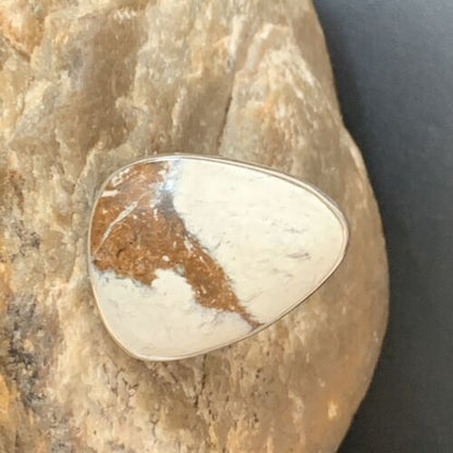 Native American Women's Wild Horse Turquoise Ring | Sz 8 | Sterling Silver | 14030