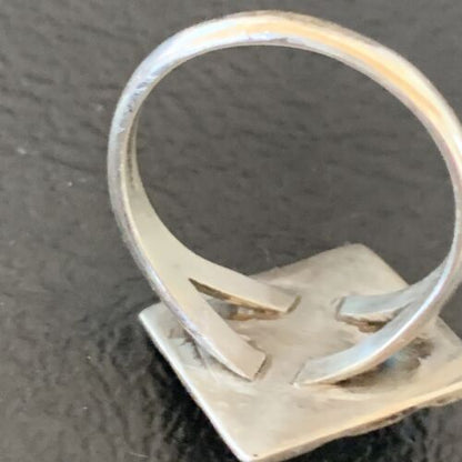Native American Women's Navajo Sugilite Spiny Oyster Inlay Ring | Sz 6 | 11288 - Masha USA