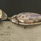Navajo Purple Sugilite & Amethyst Pendant Necklace | Sterling Silver | Authentic Native American Handmade | 1756