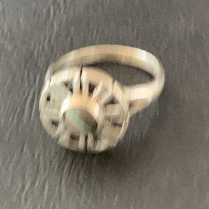 Native American Navajo Purple Sugilite Inlay Ring | Sz 6 | Sterling Silver | 11186