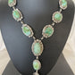 Navajo Sonoran Gold Turquoise Lariat Necklace | Native American Handmade | 2067