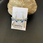 Navajo Dragonfly Turquoise Spiny Opal Inlay Earrings | Sterling Silver | 1" | Authentic Native American Handmade | 12016
